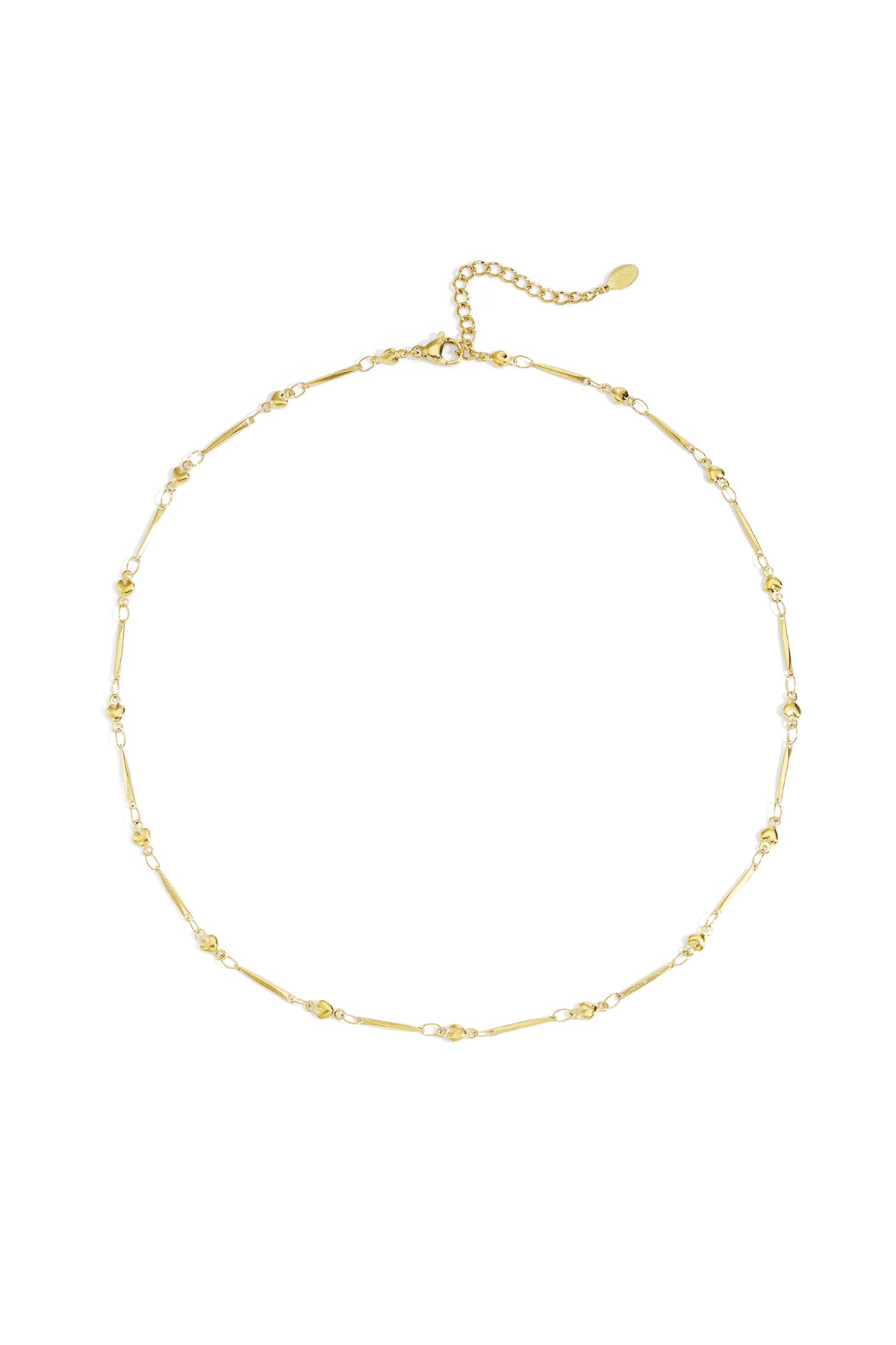 Chain Necklace – Gold-Plated Steel