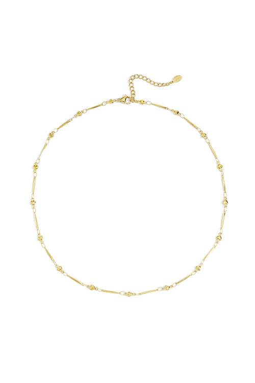 Chain Necklace – Gold-Plated Steel
