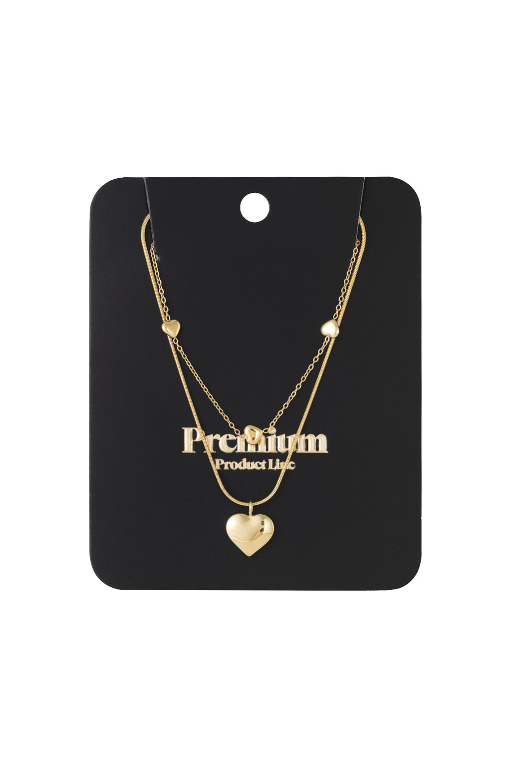 Layered Necklaces Heart Casual Daily Simple Series Women's jewelry