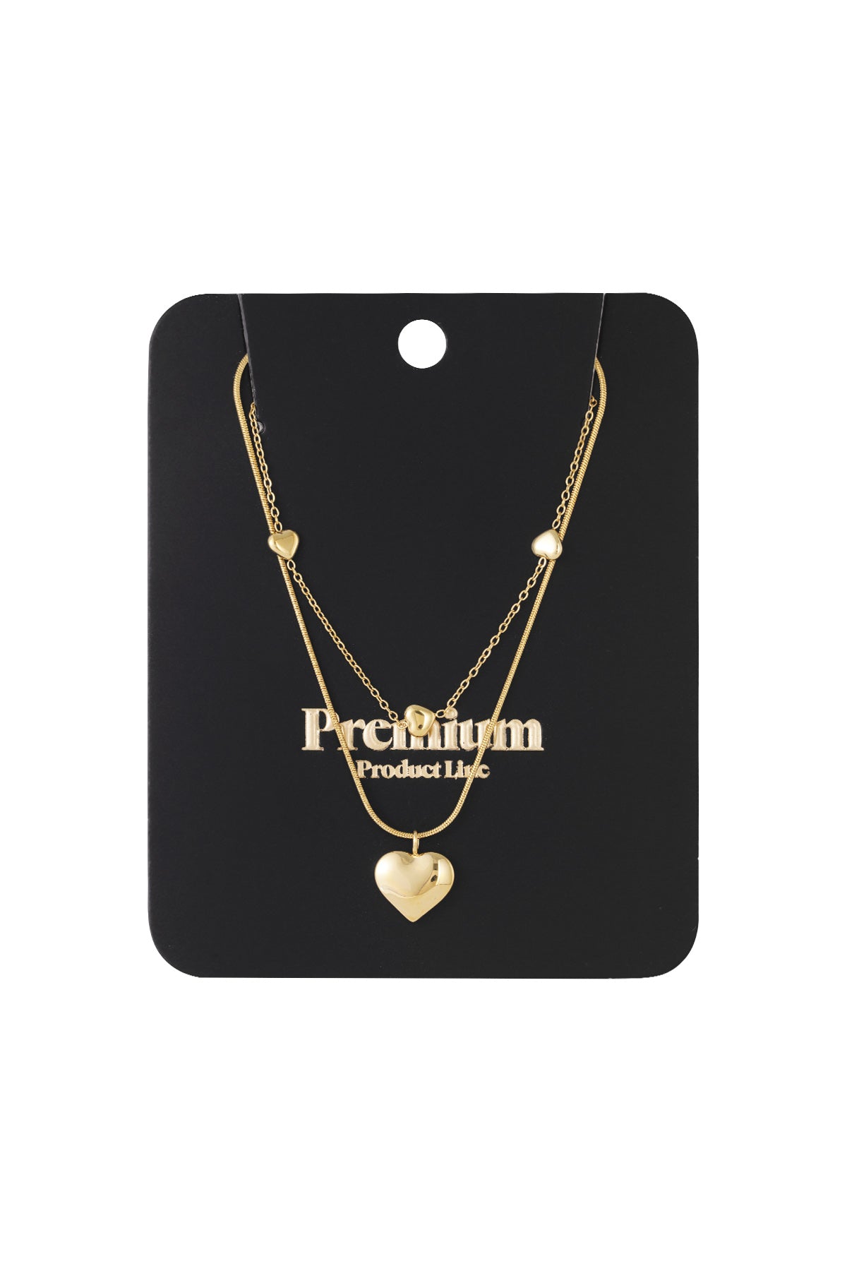 Layered Necklaces Heart Casual Daily Simple Series Women's jewelry