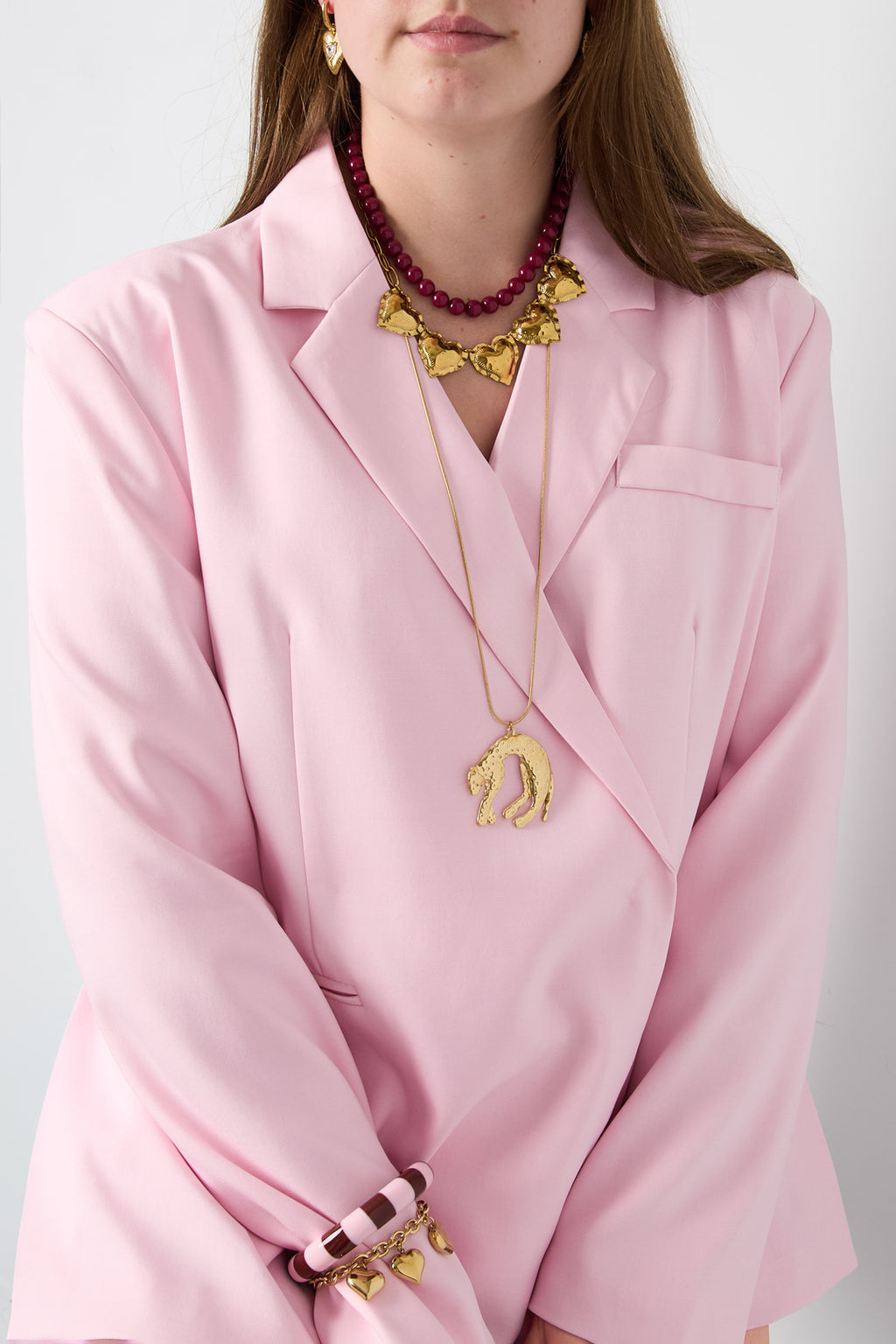 Stainless Steel Long Necklaces Animal Casual Daily  Women's jewelry