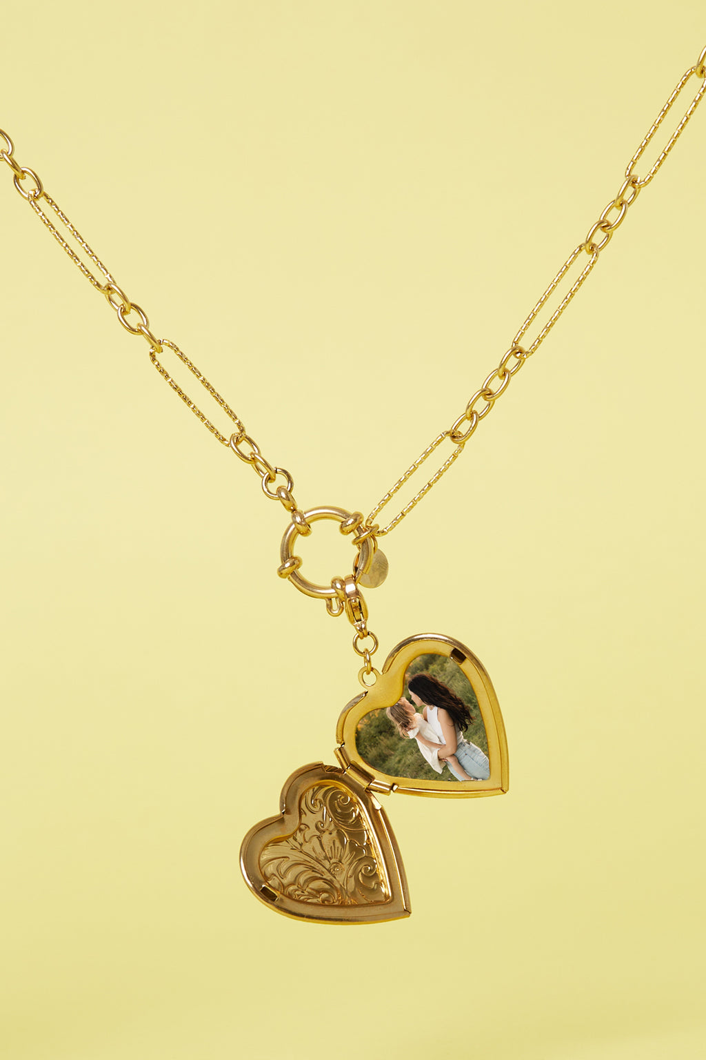 Jewelry charm heart pendant photo DIY