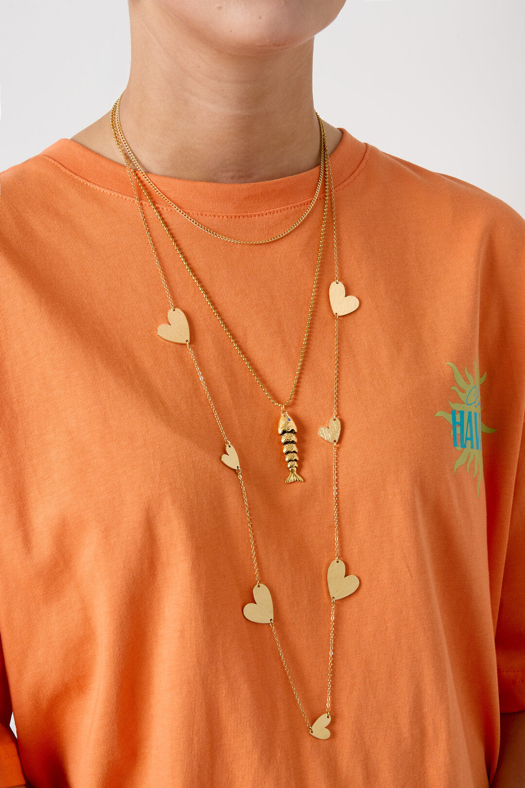 Elegant Gold Long Necklace for Stylish Everyday Wear