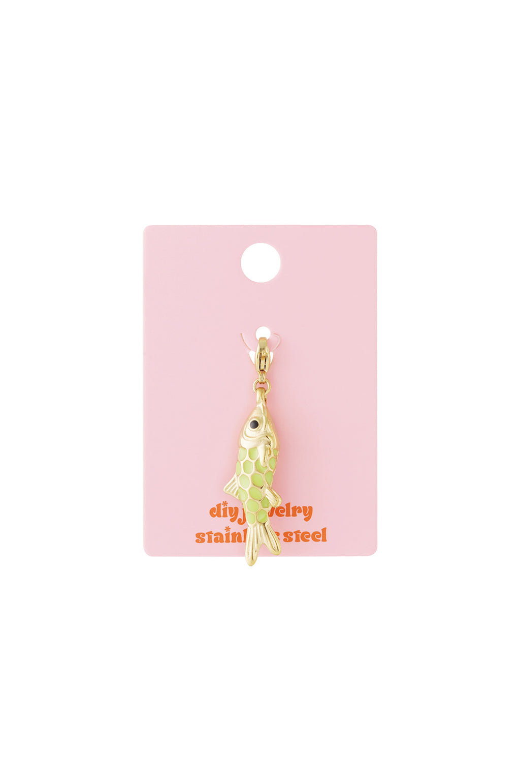Stainless Steel Jewelry Charms Fish Casual Daily Simple Series Women's jewelry