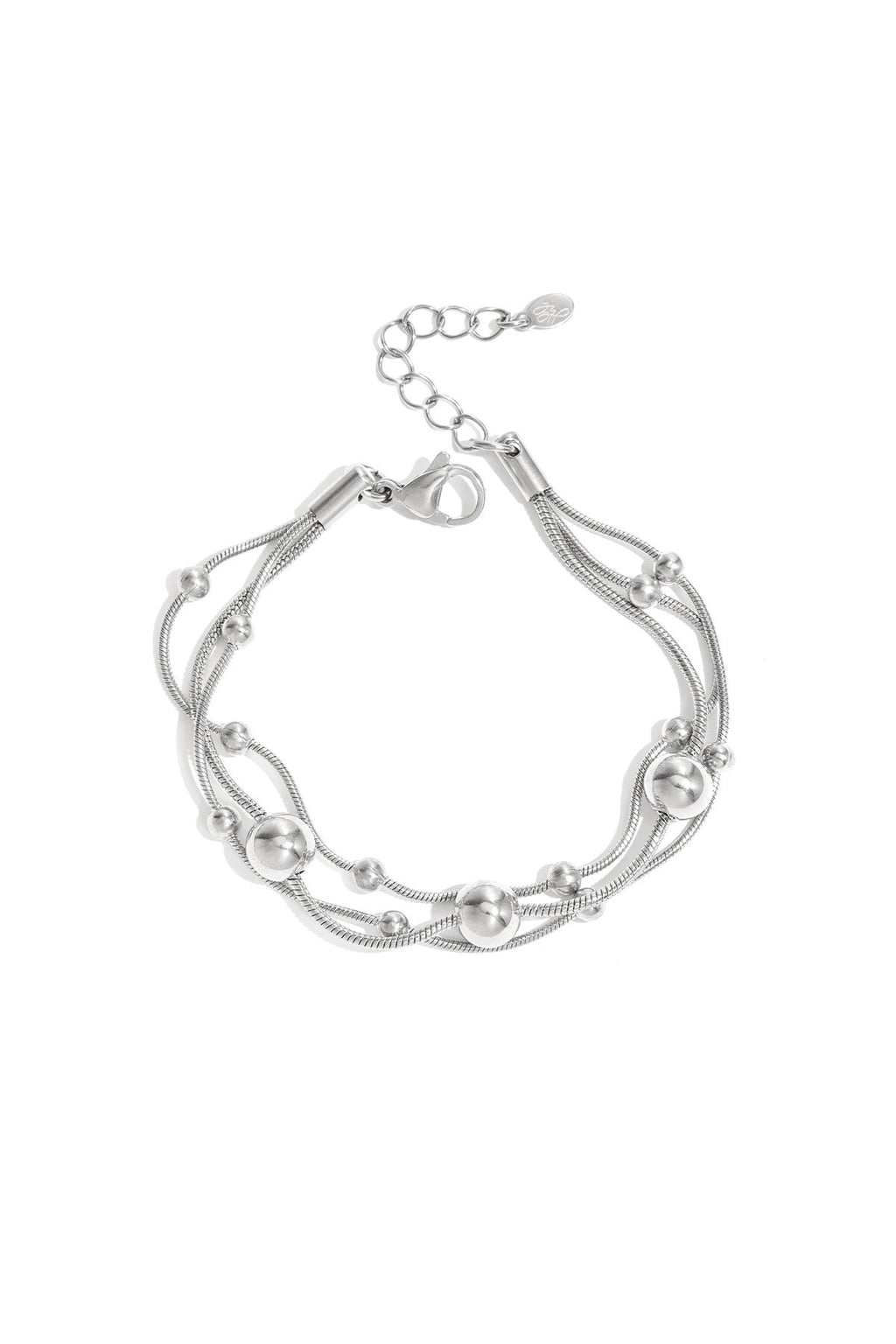 Bracelet with chains and polka dots