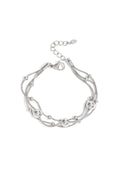 Bracelet with chains and polka dots