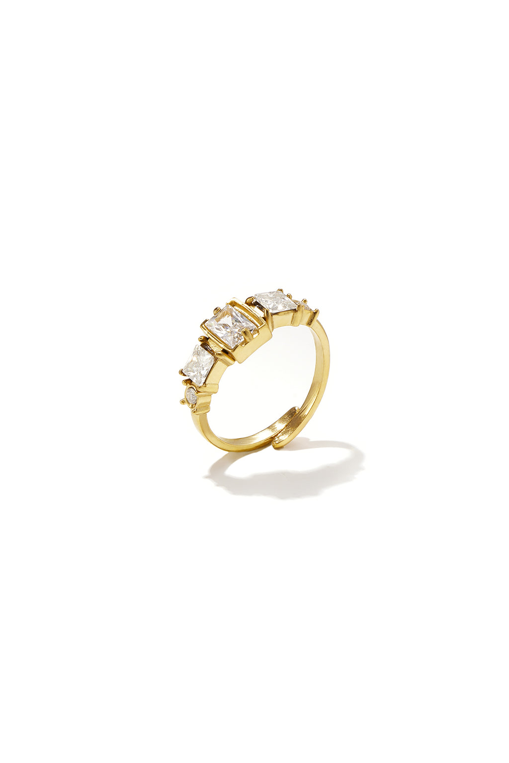 Stainless Steel Minimalist Rings Geometric Shape Simple Daily Simple Series Women's jewelry