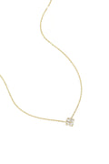 Elegant Stainless Steel Clover Pendant Necklace