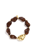 Stainless Steel Beaded Bracelets Irregular Shape Casual Daily Simple Series Women's jewelry