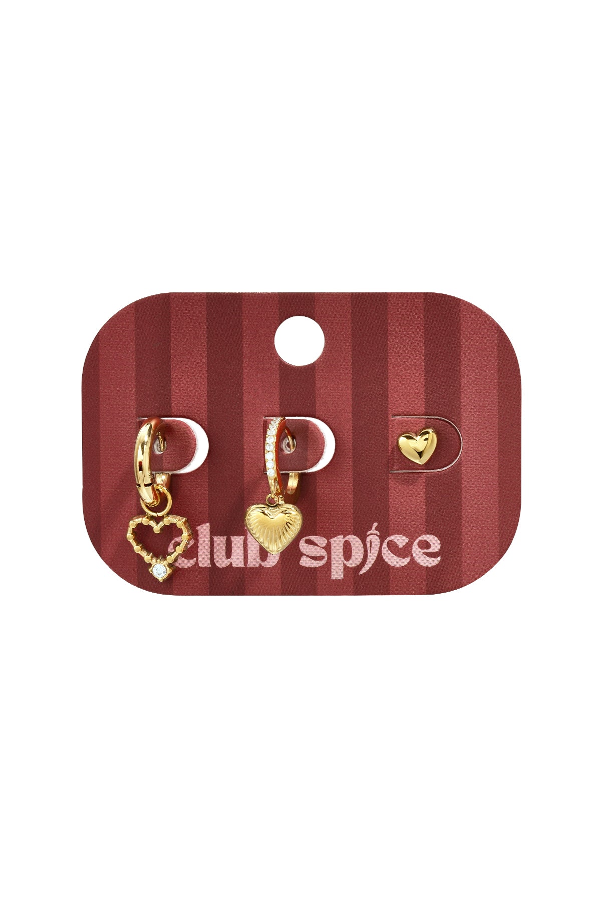 Stainless Steel Earring Sets Heart Simple Daily Simple Series Women's jewelry