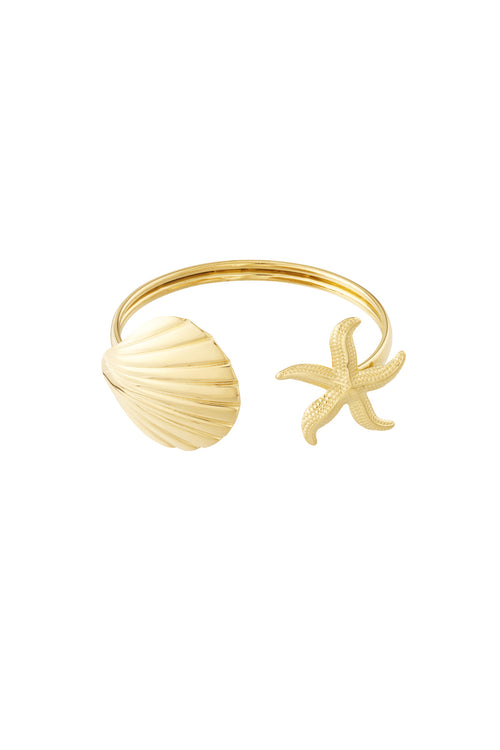 Bangle – Gold-Plated Steel