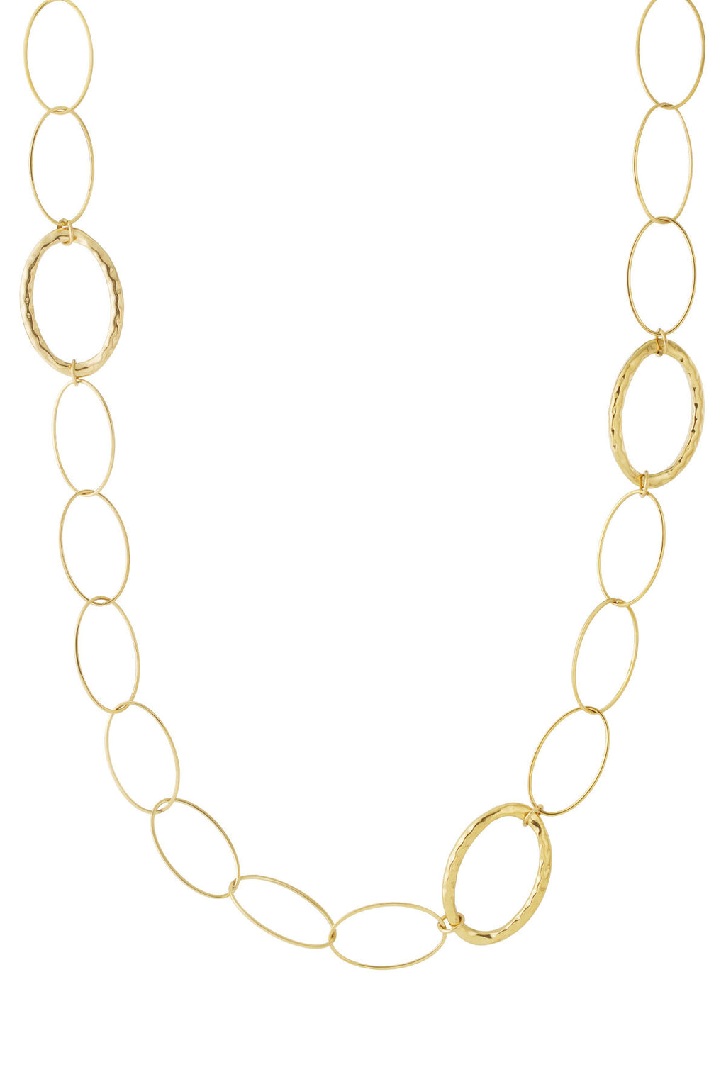 Elegant Gold-Toned Long Necklace for Everyday Glam