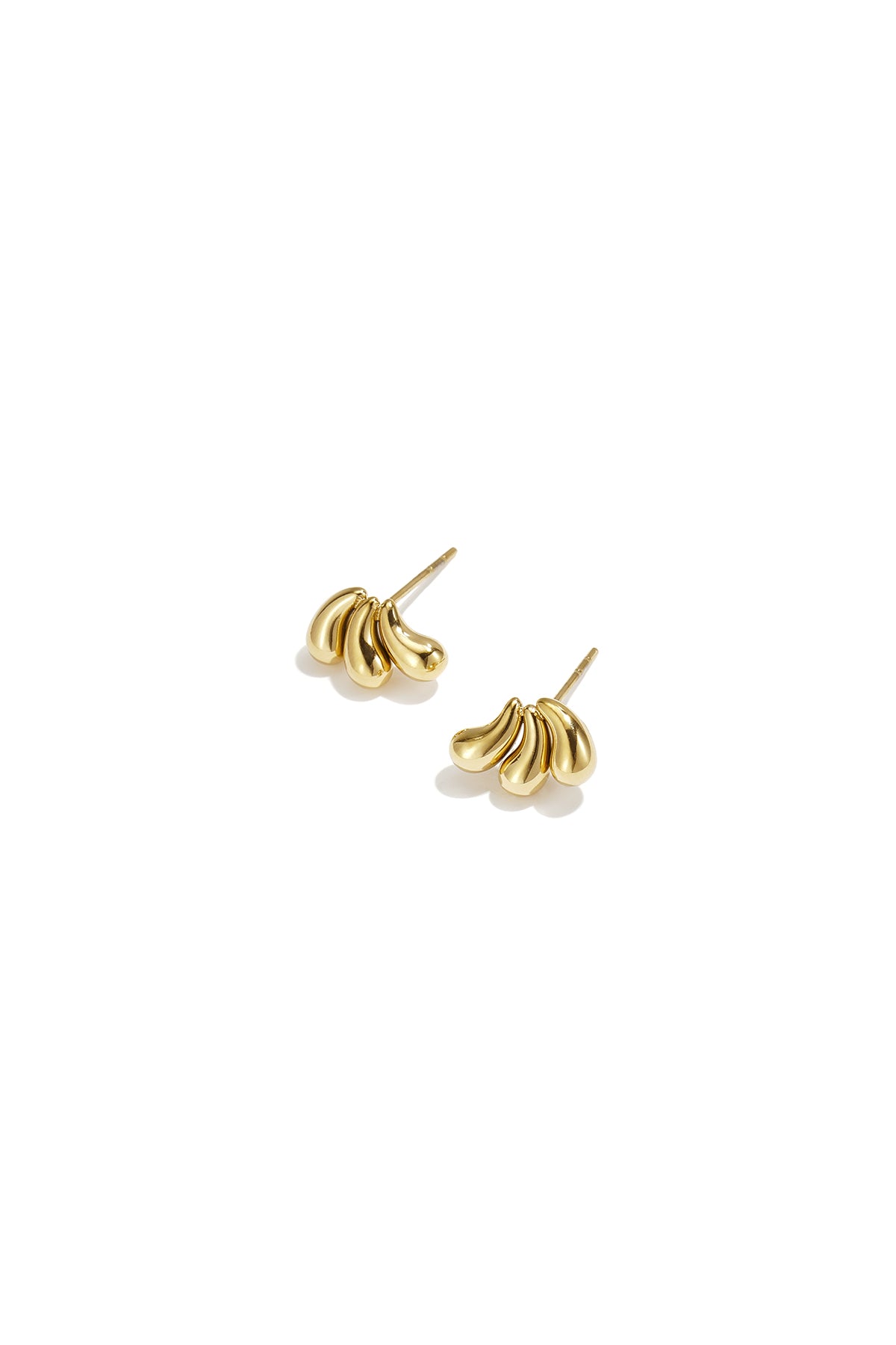 Stainless Steel Stud Earrings Irregular Shape Simple Daily Simple Series Women's jewelry