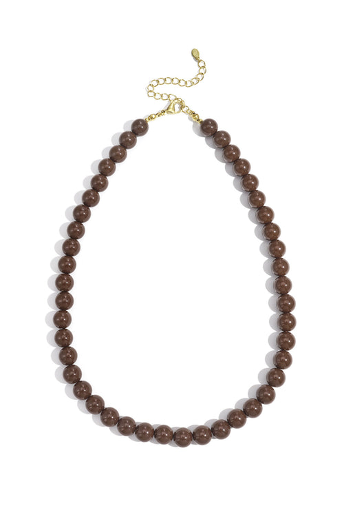Elegant Resin Beaded Necklace for Everyday Wear