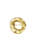 Brooch hairpin circle organic structure