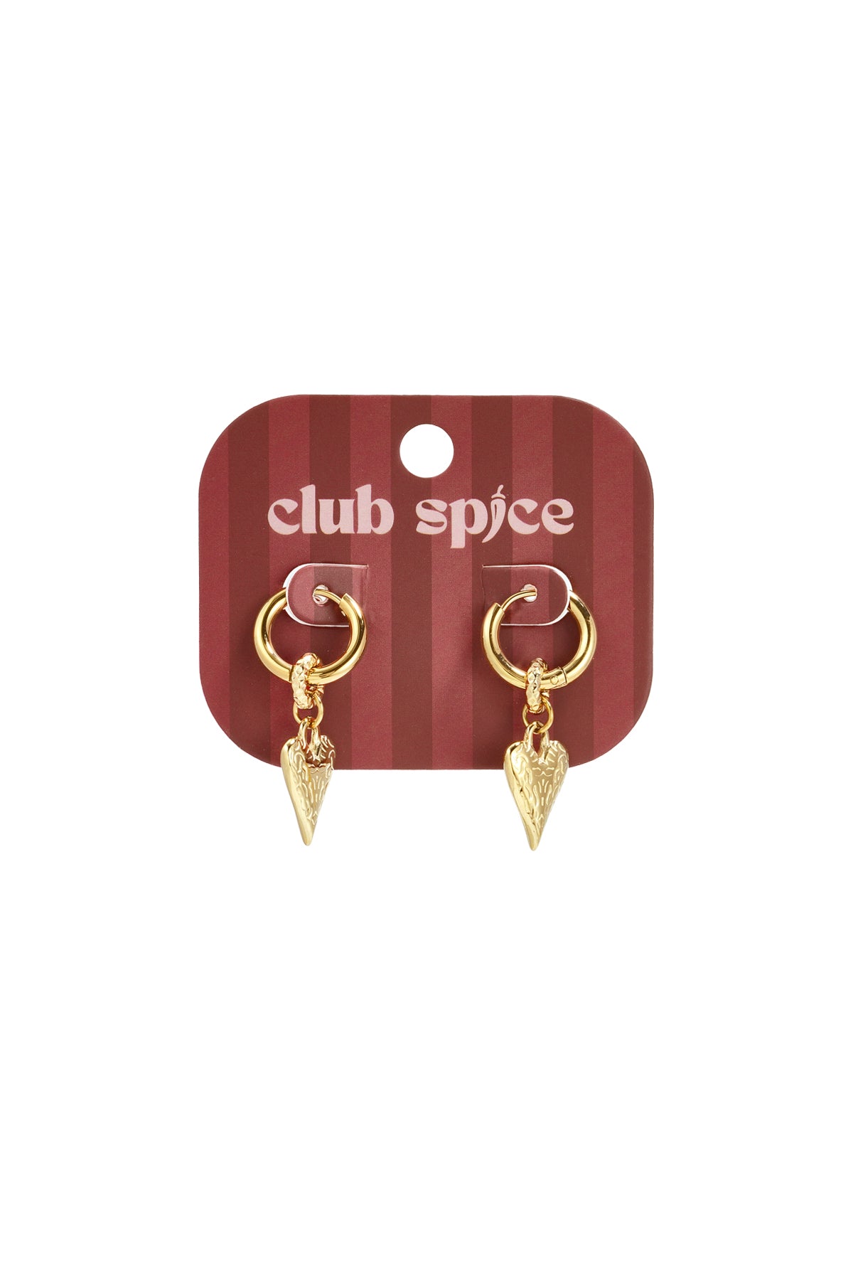 Stainless Steel Drop Earrings Heart Simple Daily Simple Series Women's jewelry