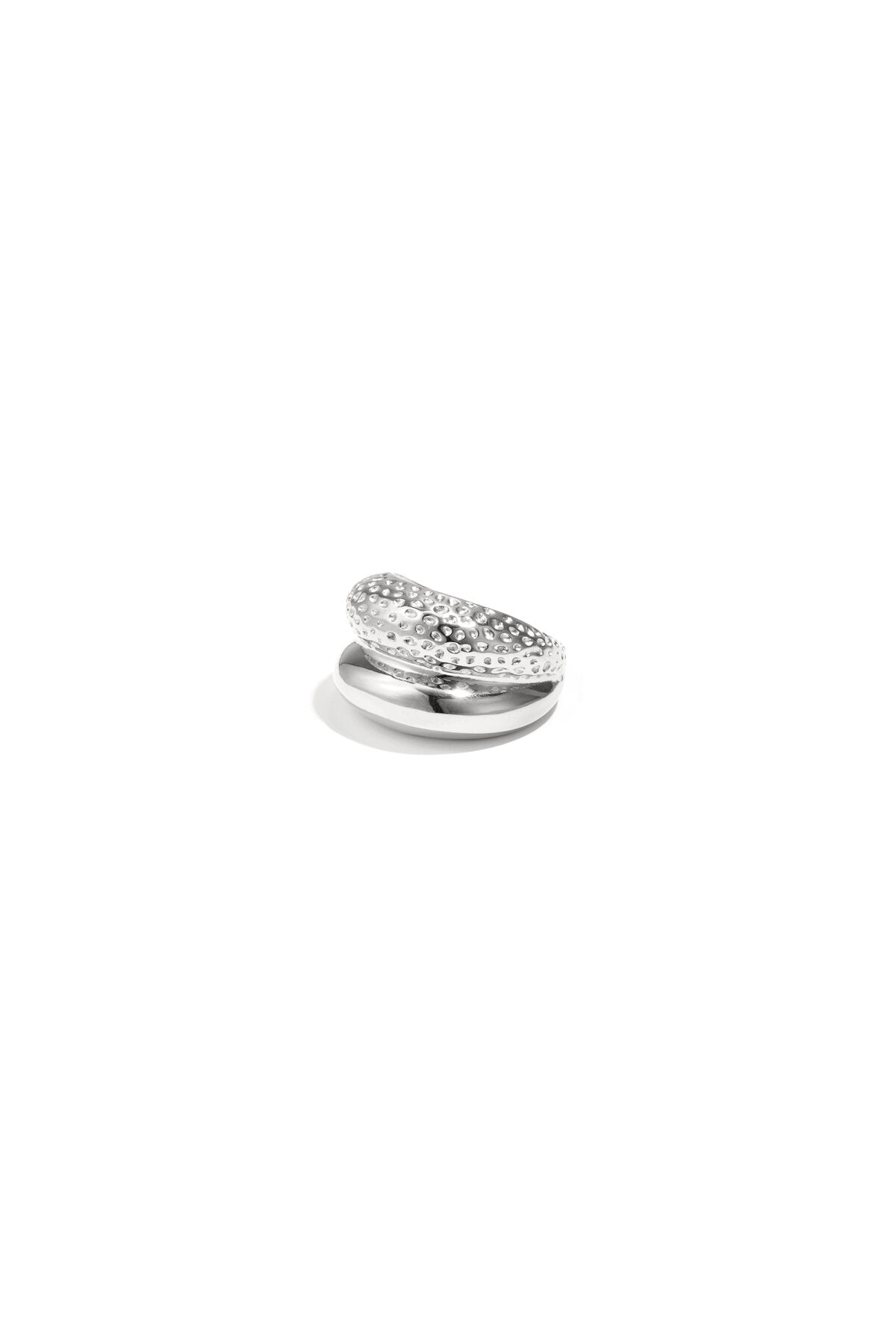 Elegant Retro Circle Statement Ring - Adjustable Fit