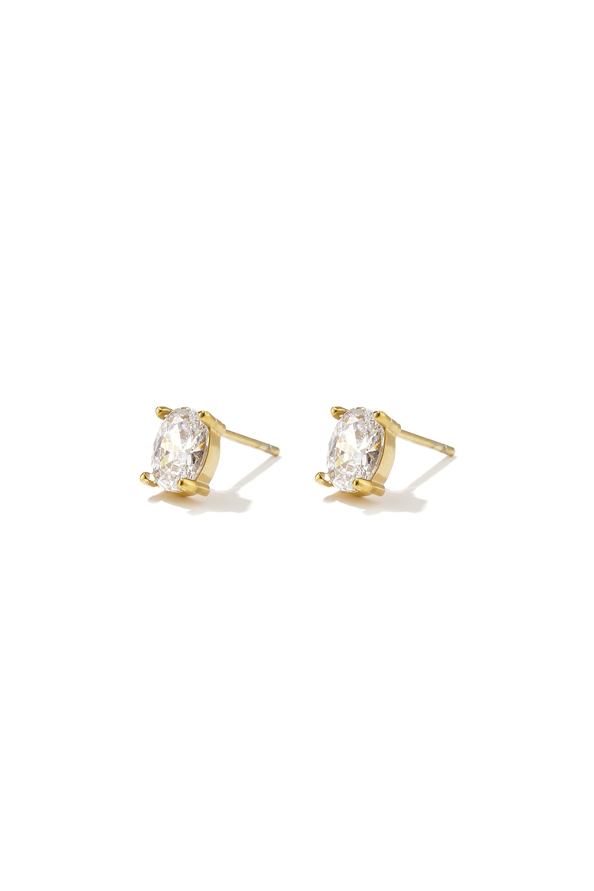 Stainless Steel Stud Earrings Simple Daily Simple Series Women's jewelry