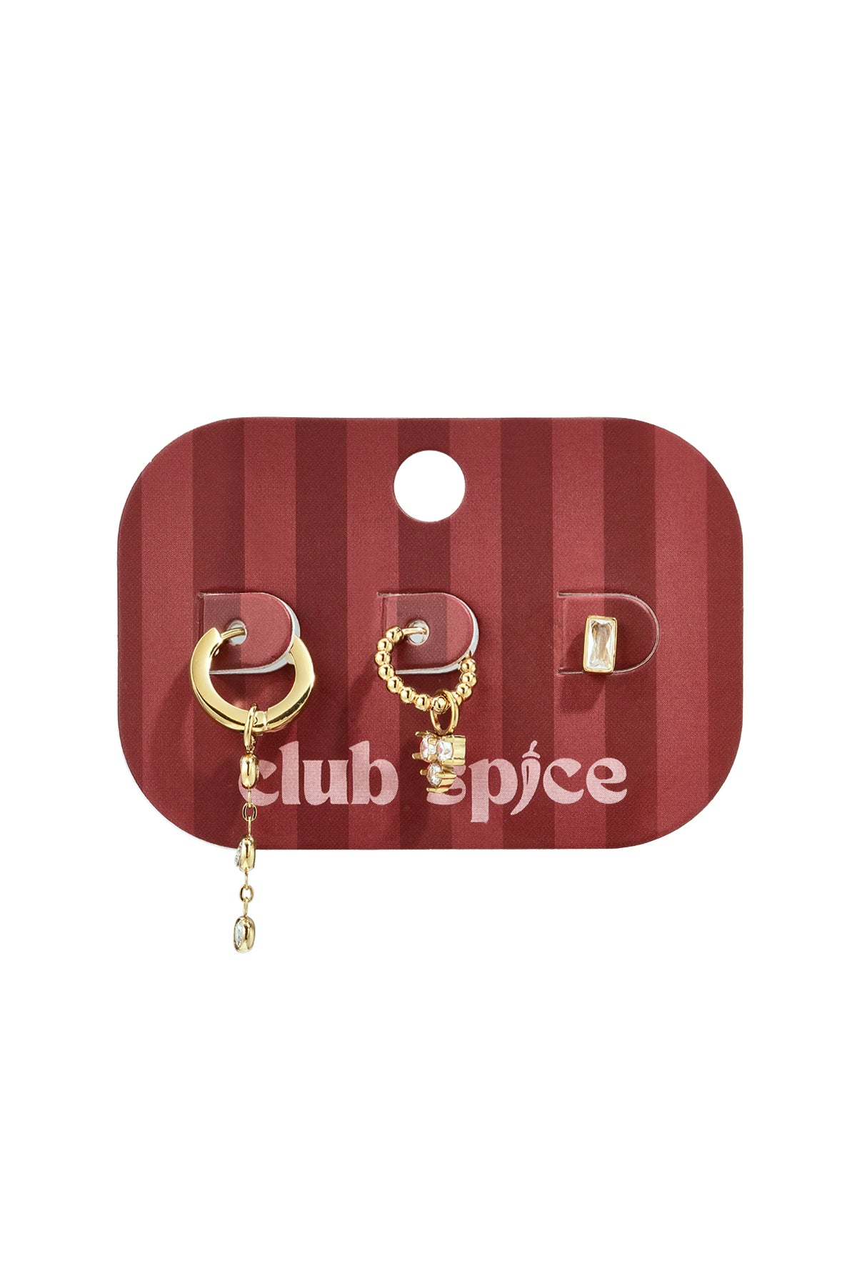 Stainless Steel Earring Sets Circle Simple Daily Simple Series Women's jewelry