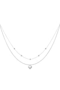 Layered Necklaces Heart Casual Daily Simple Series Women's jewelry