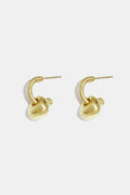 Lumé Gold Simple Drop Earrings for Everyday Elegance