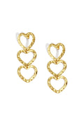Stainless Steel Dangle Earrings Heart Casual Daily Simple Series Women's jewelry