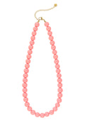 Elegant Resin Beaded Necklace for Everyday Wear