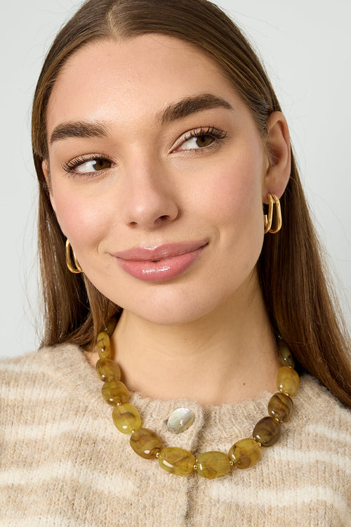 Stainless Steel Hoop Earrings lines Casual Daily Simple Series Women's jewelry