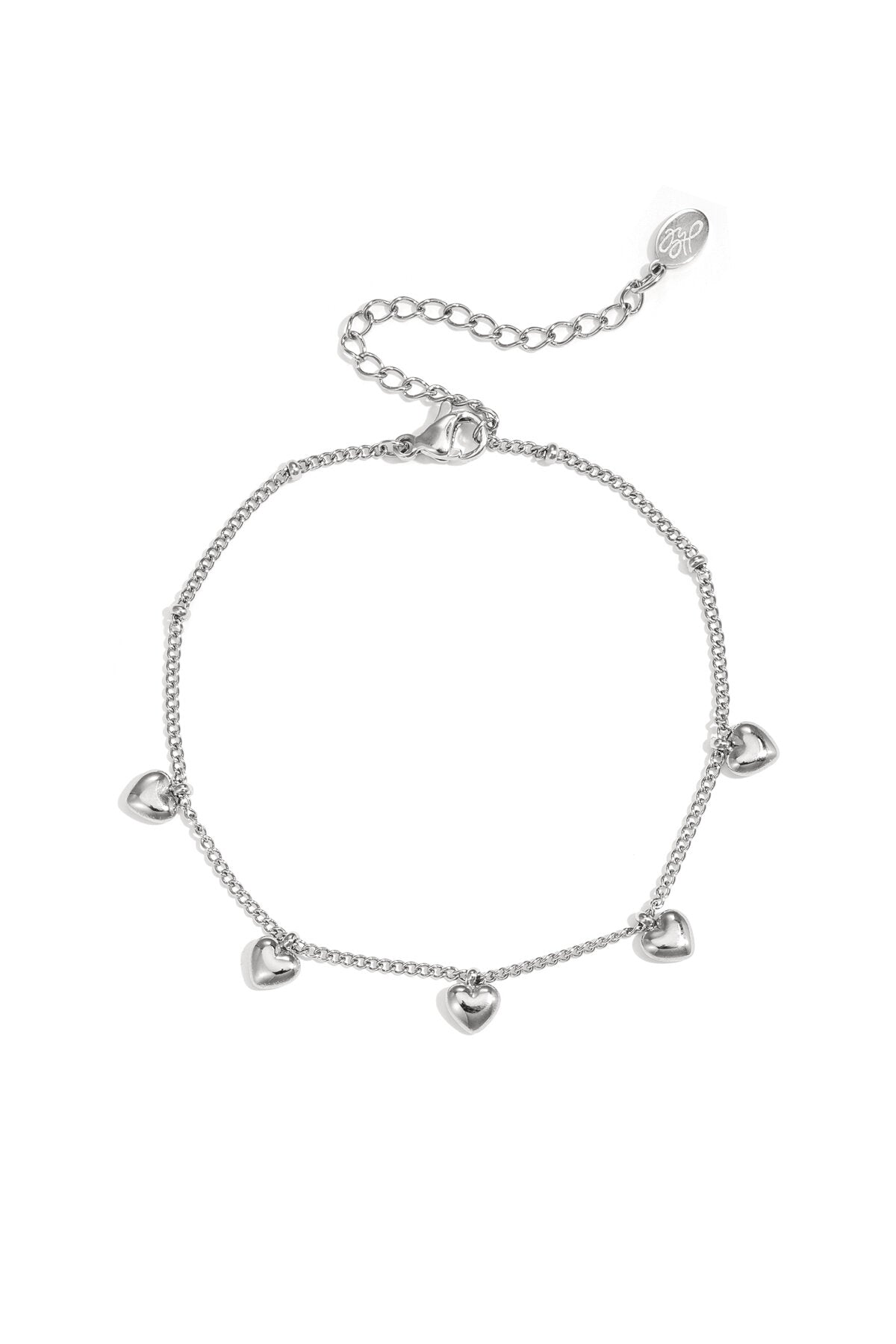 Elegant Heart Charm Bracelet for Everyday Style