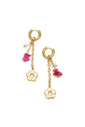 Stainless Steel Beads Earrings Flower Casual Daily Romantic Series Women's jewelry