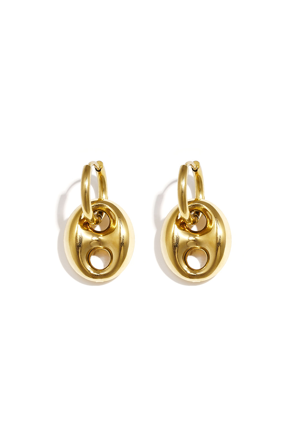 Stainless Steel Drop Earrings Irregular Shape Casual Daily Simple Series Women's jewelry