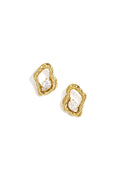 Stainless Steel Stud Earrings Geometric Shape Simple Daily Simple Series Women's jewelry