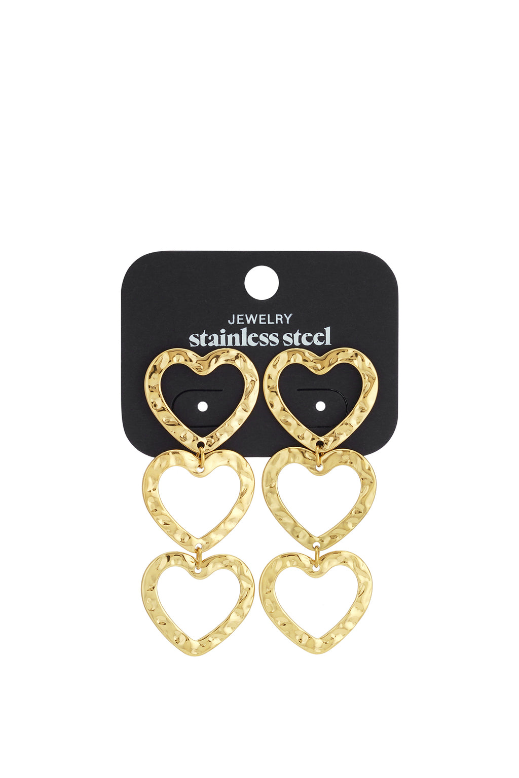 Stainless Steel Dangle Earrings Heart Casual Daily Simple Series Women's jewelry