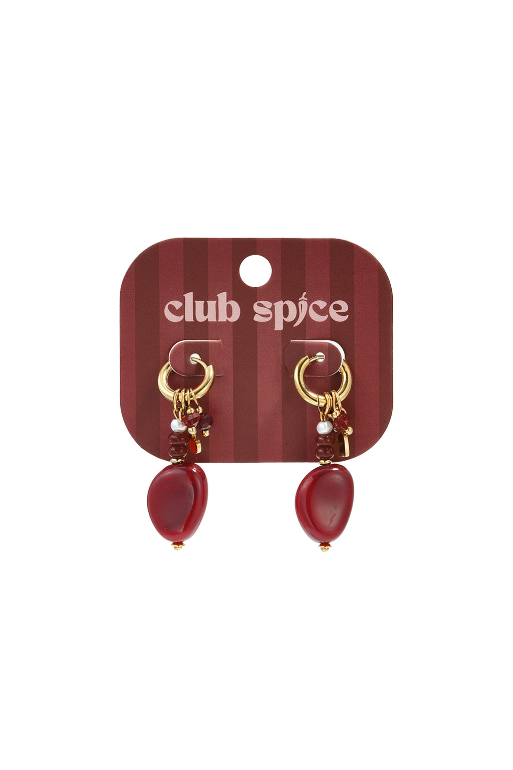 Stainless Steel Beads Earrings Heart Simple Daily Simple Series Women's jewelry