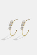 Stainless Steel Hoop Earrings Circle Simple Daily Simple Series Women's jewelry