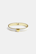 Charming Heart Bangle for Spring/Summer Elegance