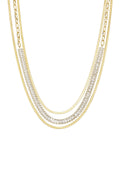 Stainless Steel Layered Necklaces Chain Casual Daily Simple Series Women's jewelry