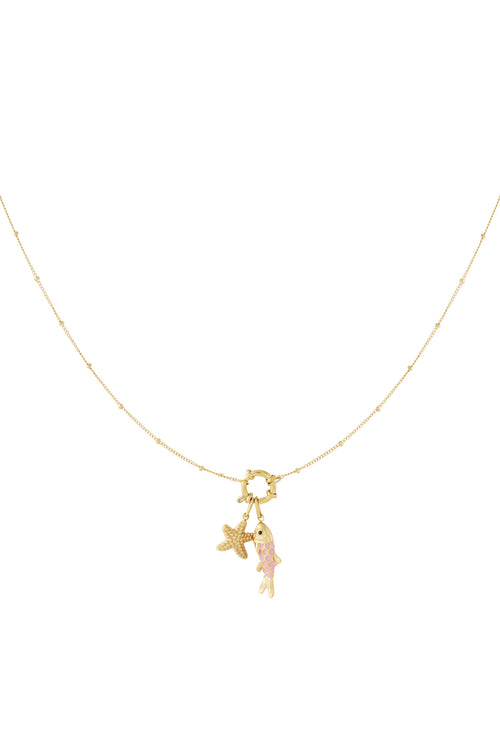 Crab DIY necklace