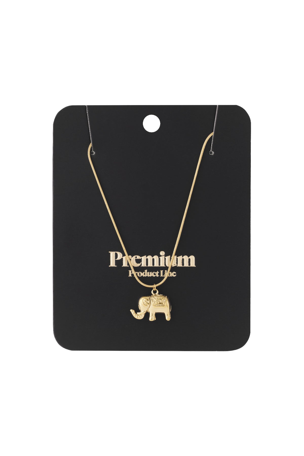 Cute elephant necklace