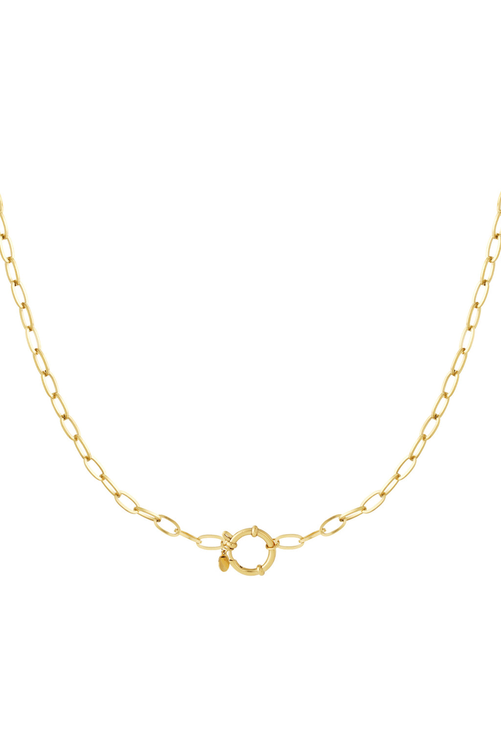 Chain Necklace – Gold-Plated Steel