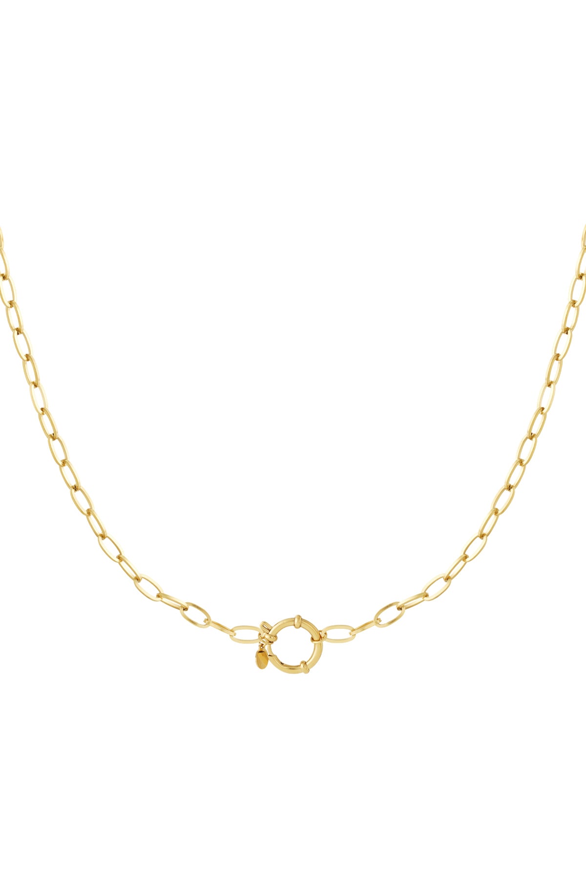 Chain Necklace – Gold-Plated Steel
