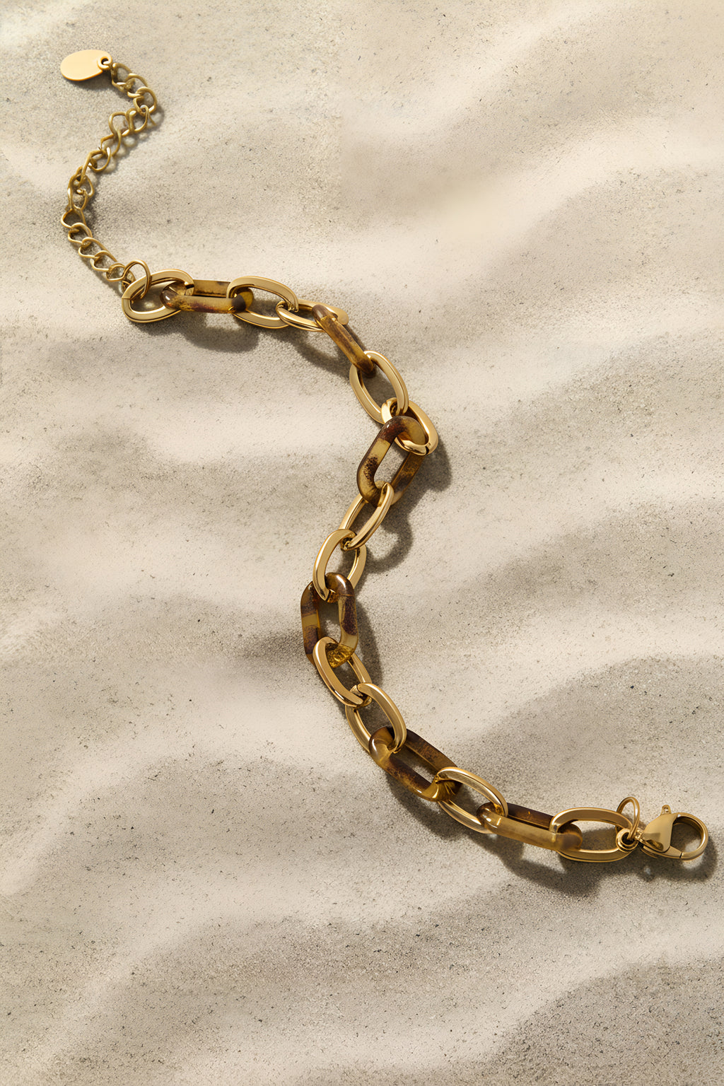 Stainless Steel Chain Bracelets Leopard Print Casual Daily  Women's jewelry