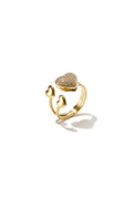 Stainless Steel Statement Rings Heart Simple Daily Simple Series Women's jewelry