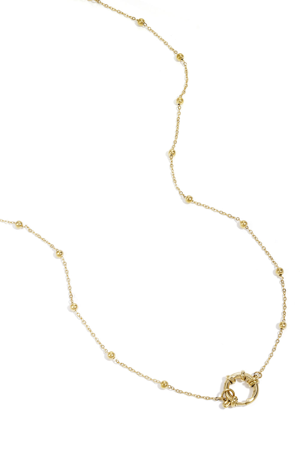 DIY Chain Necklace – Gold-Plated Steel