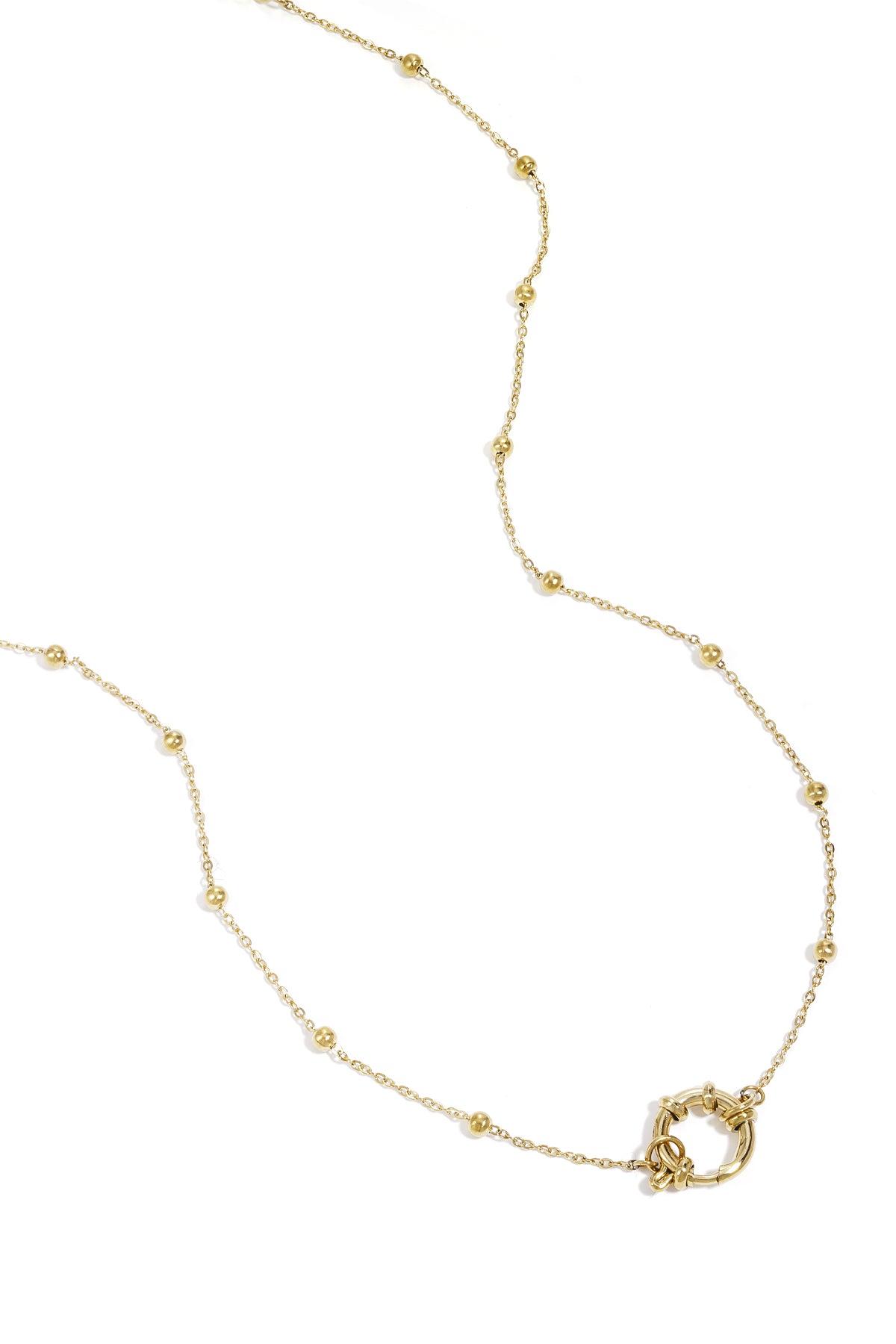 DIY Chain Necklace – Gold-Plated Steel