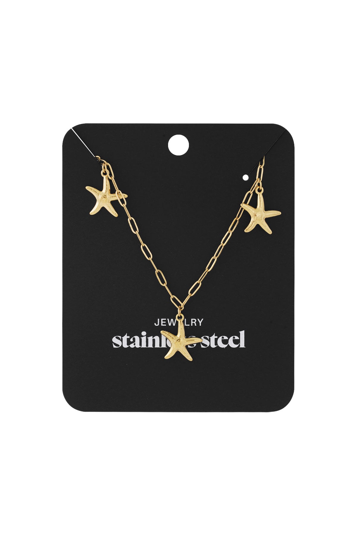 Star long necklace