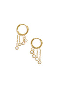 Stainless Steel Drop Earrings Circle Casual Daily Simple Series Women's jewelry