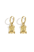 Elegant Animal Loop Drop Earrings for Everyday Glam