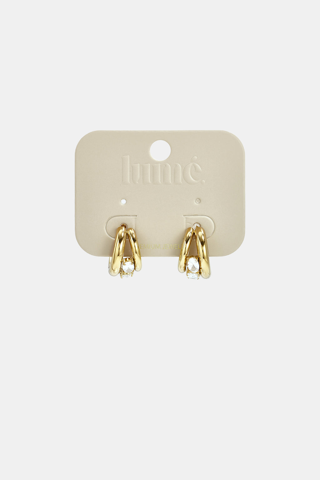 Stainless Steel Hoop Earrings Geometric Shape Simple Daily Simple Series Women's jewelry
