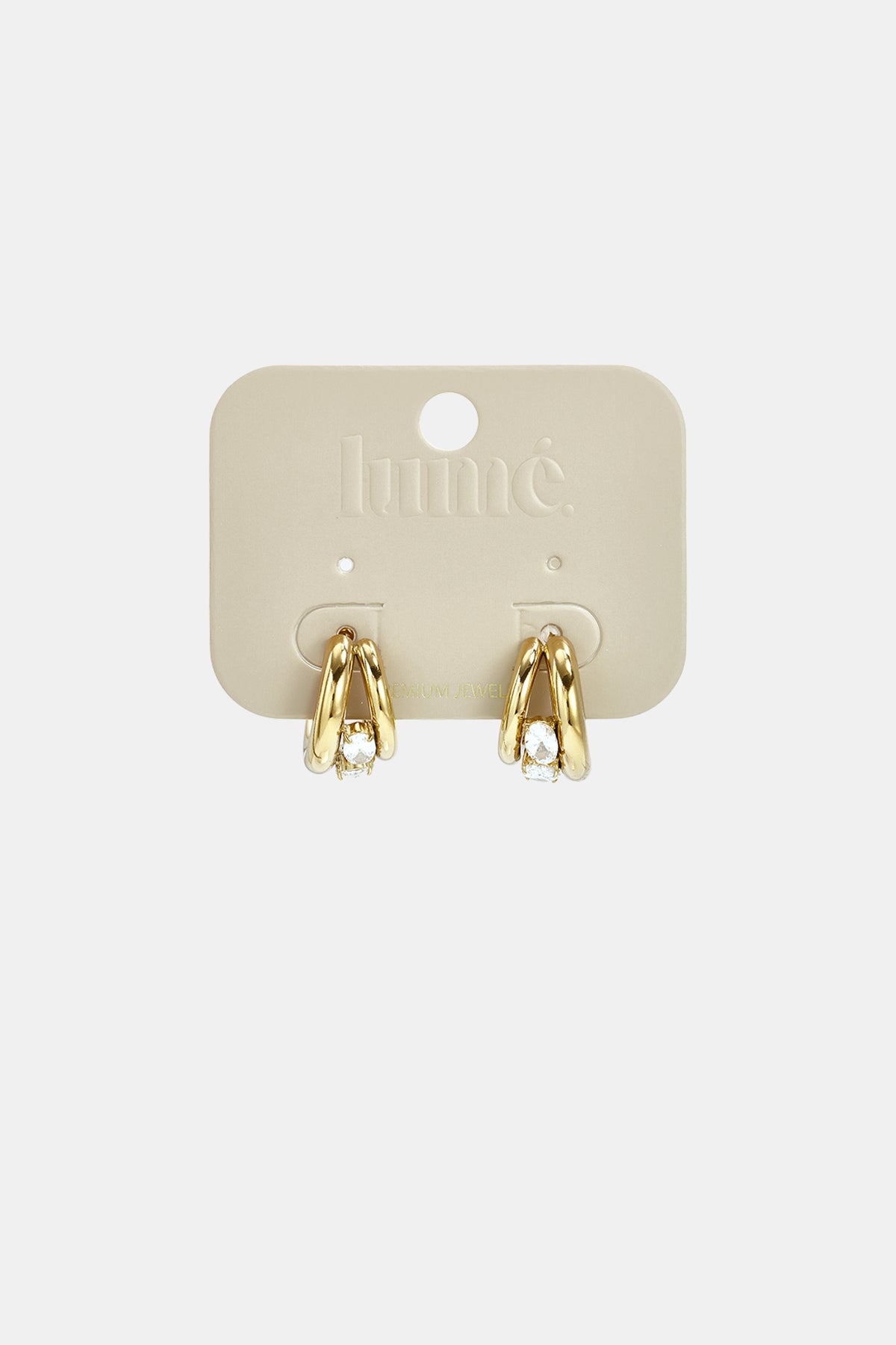 Stainless Steel Hoop Earrings Geometric Shape Simple Daily Simple Series Women's jewelry